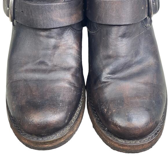 FRYE Women’s Veronica Short Distressed Moto Ankle Boot Size US 6 - Picture 11 of 11